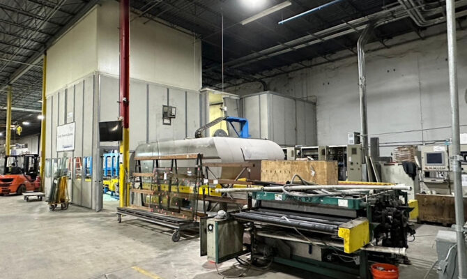 Glass Oven Prior to Tear Down